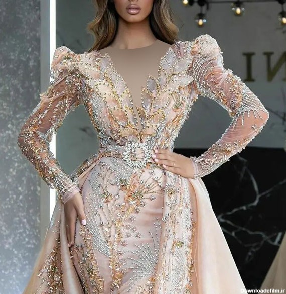 مدل لباس شب خاص و تک + لباس شب مجلسی بلند و ترکیه ای