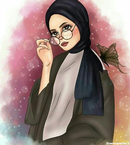 عکس فانتزی جدید دخترانه با حجاب ۱۴۰۰ - عکس نودی