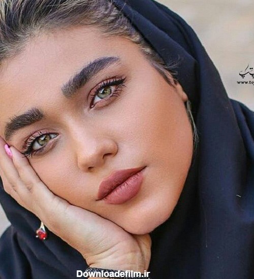 عکس دختر چشم سبز ایرانی برای پروفایل