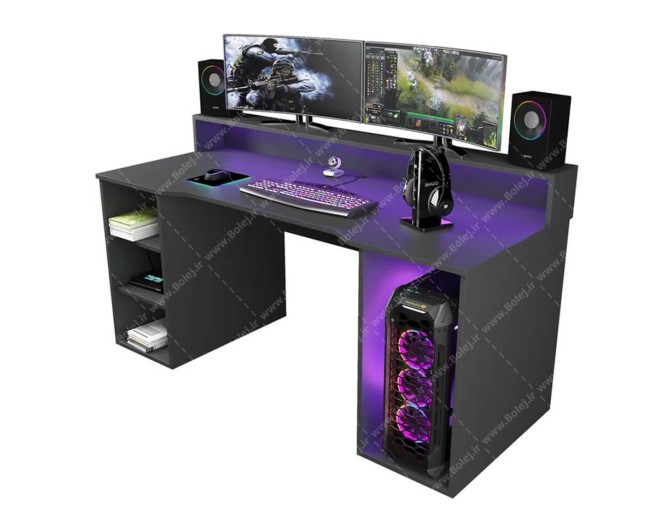 خرید آنلاین میز کامپیوتر گیمینگ مدرن ساده بزرگ MC63 با اقساط ...