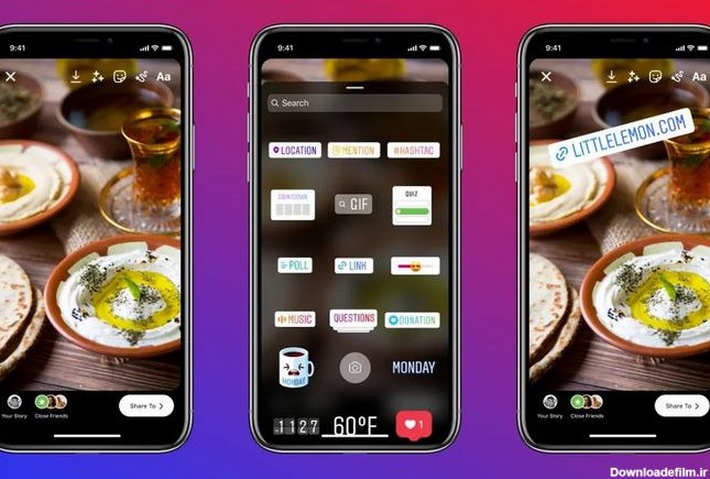 گذاشتن فیلم و عکس در یک استوری برای اندروید و آیفون - تکنولایف