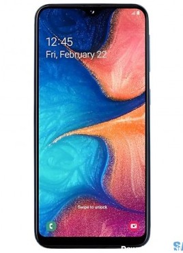 گوشی موبایل سامسونگ مدل Galaxy A20 e رنگ آبی تیره