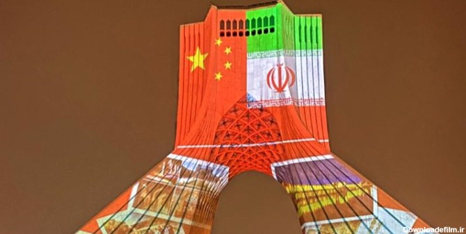 ماجرای نقش پرچم ایران و چین بر برج آزادی/بهانه‌ معاندین برای تنش‌های مجازی
