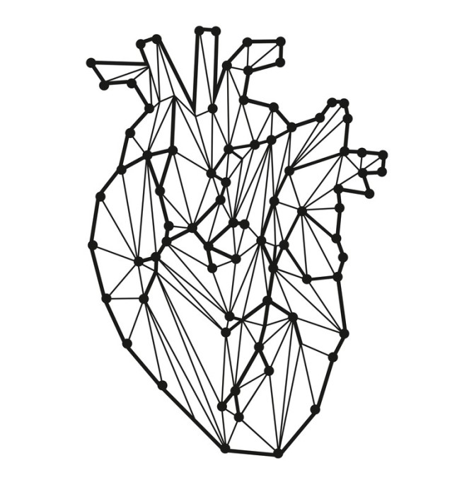 قیمت و خرید دیوارکوب مدل قلب انسان