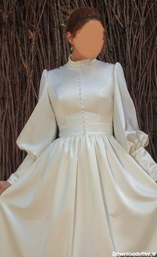 مدل لباس شب مجلسی سفید