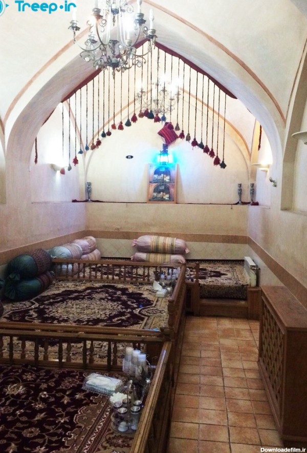 رستوران تاریخی شاه عباس (حمام ابراهیم آباد)