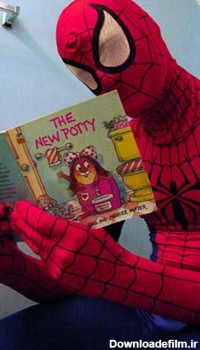 تصاویر خنده دار از مرد عنکبوتی