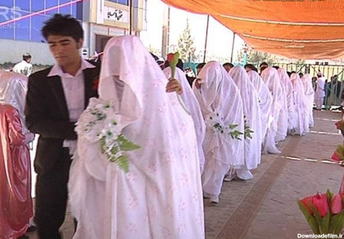 تصاویر ازدواج جمعی ۷۰ زوج افغان با حضور طالبان و مهمانان | لباس ...