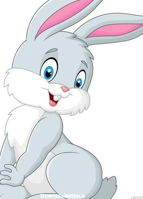عکس خرگوش رنگی نقاشی