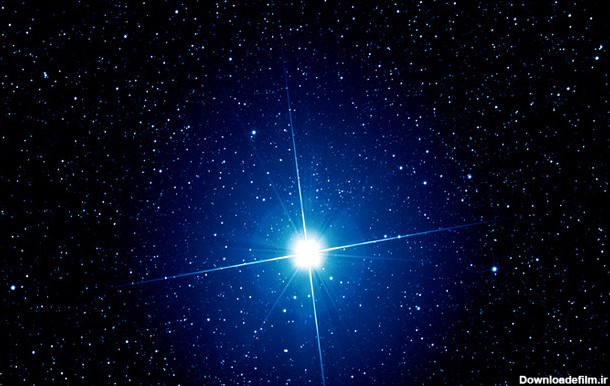 تصویری از ستاره ی شباهنگ (Sirius)