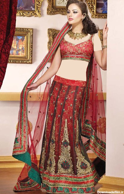 شیک ترین مدل لباس هندی بسیار زیبا