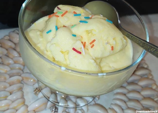 طرز تهیه بستنی زعفرانی بدون ثعلب ساده و خوشمزه توسط Reyhane ...