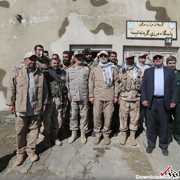 علت لباس نظامی پوشیدن علی لاریجانی مشخص شد + عکس