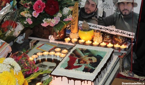 فیلم/جشن تولد جوان‌ترین شهید مدافع حرم گیلانی | خبرگزاری فارس