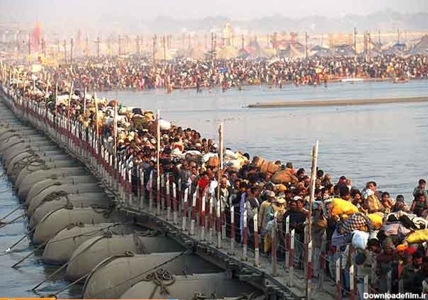 خبرآنلاین - تصاویر | مراسم مذهبی هندوها با ۱۰۰ میلیون نفر شرکت کننده!