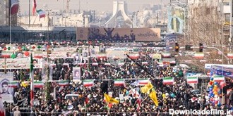 فیلم| حضور مردم تهران در راهپیمایی 22 بهمن