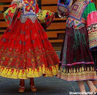 مدل های جدید لباس های افغانی
