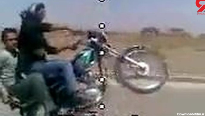 فیلم موتور سواری دختر ایرانی در اتوبان ! / تک چرخ خفن می زند !