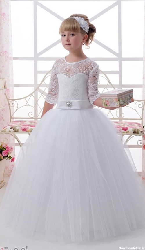 مدل لباس عروس 2016 , لباس عروس بچه گانه