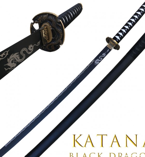 شمشیر سامورایی کاتانا black-dragon - فروشگاه اینترنتی کمپ اسپورت