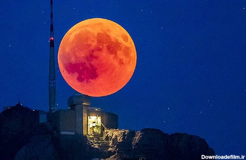 زیباترین تصاویر از طولانی ترین ماه گرفتگی قرن