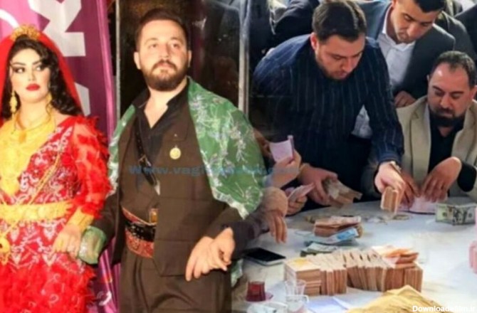دختر ایرانی با 15 کیلو طلا عروس ترک‌ها شد ! + عکس عروس و داماد و جشن