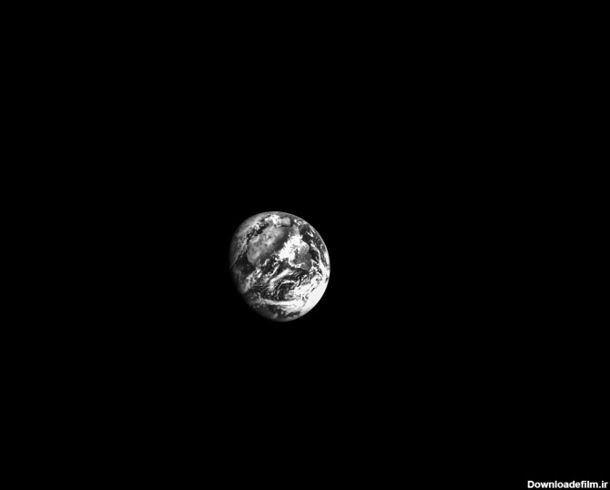 تصویر سیاه و سفید و جذاب فضاپیمای "اوریون" ناسا از کره زمین - تسنیم