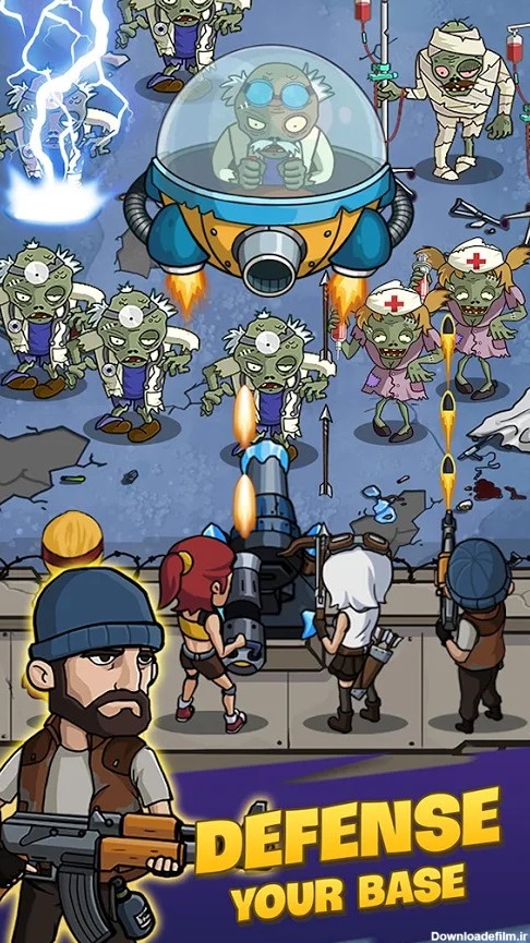 دانلود بازی جنگ زامبی - Zombie War