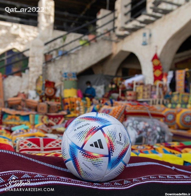 عکس| رونمایی از توپ جام جهانی  ۲۰۲۲