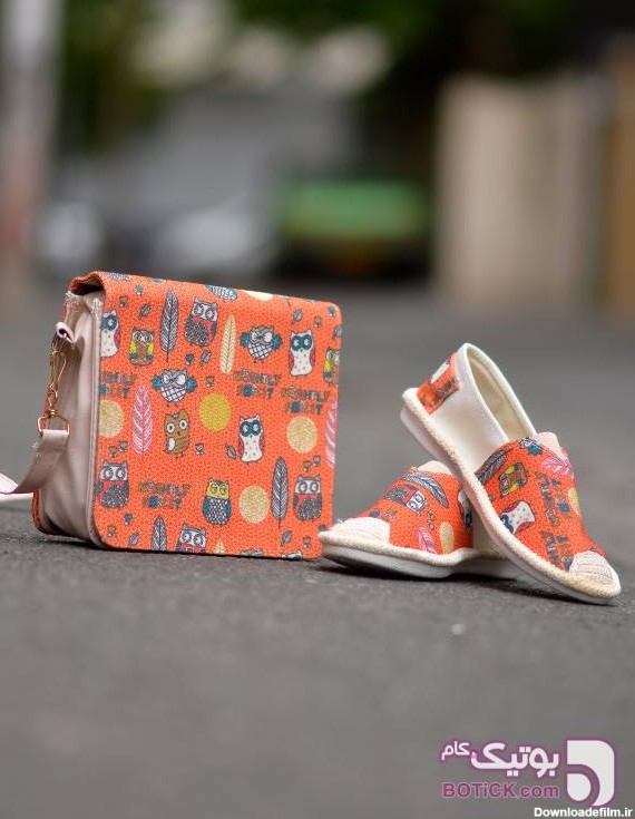 ست کیف و کفش دخترانه عروسکی نارنجی از فروشگاه بوتیک شیکسون ...