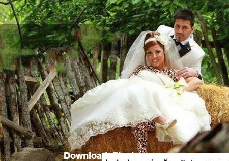 عکس ژست عروس داماد خنده دار ❤️ [ بهترین تصاویر ]
