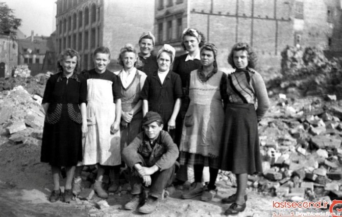 زنانی که به بازسازی آلمان بعد از جنگ جهانی دوم کمک کردند | لست‌سکند