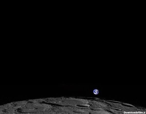 منظره طلوع کره زمین، از سطح ماه این شکلی است - خبرآنلاین