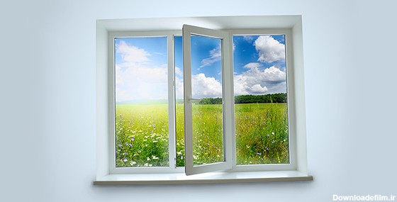 تصویر پس زمینه پنجره رو به باغ | فری پیک ایرانی | پیک فری ...