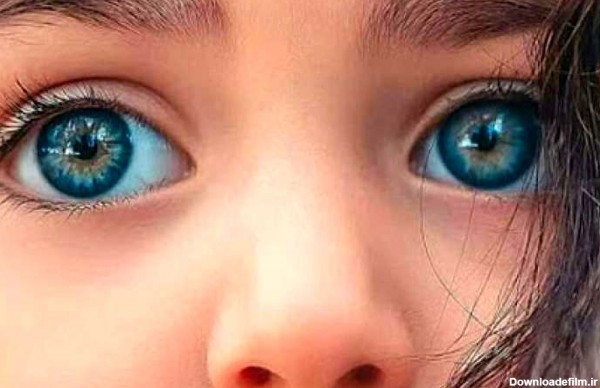 این دختر بچه زیباترین چشم های جهان را دارد + عکس