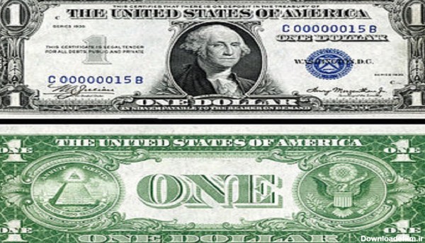 راز عکس های روی دلار