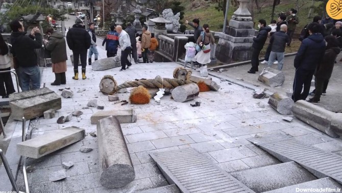 فرارو | (تصاویر) وقوع زلزله قدرتمند در مرکز ژاپن و صدور ...