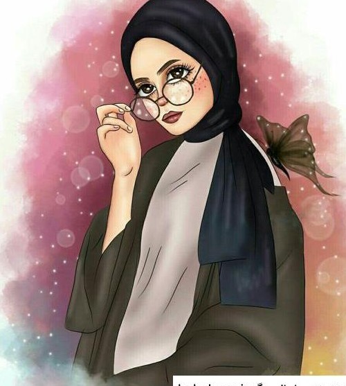 عکس پروفایل دخترونه فانتزی با حجاب