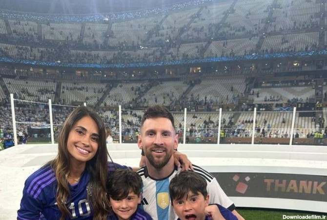 پست اینستاگرامی همسر مسی پس از قهرمانی آرژانتین در جام جهانی