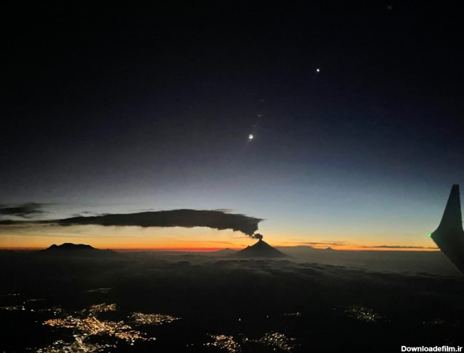 تصویر نجومی روز ناسا: زهره، ماه و کوه دودزا - خانه علم