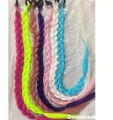 خرید و قیمت اکستنشن موی مصنوعی گیس رنگی از غرفه بافت جنوب | باسلام