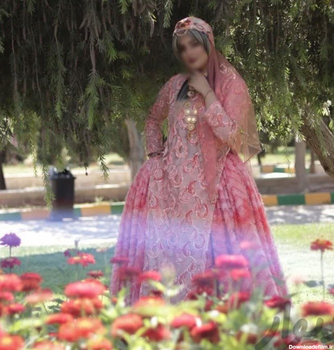 لباس محلی ترکی و لری و قشقایی مدل شاهدخت صورتی|لباس|شیراز, دانشگاه شهید باهنر|دیوار