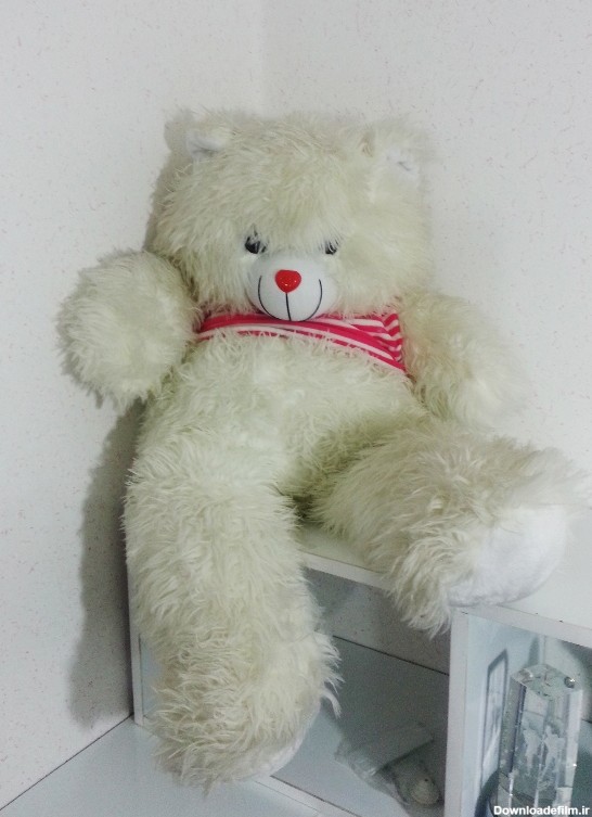 عروسک خرس بزرگ سفید شاسخین
