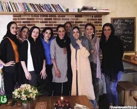 جشن تولد هدیه تهرانی در باشگاهش + عکس