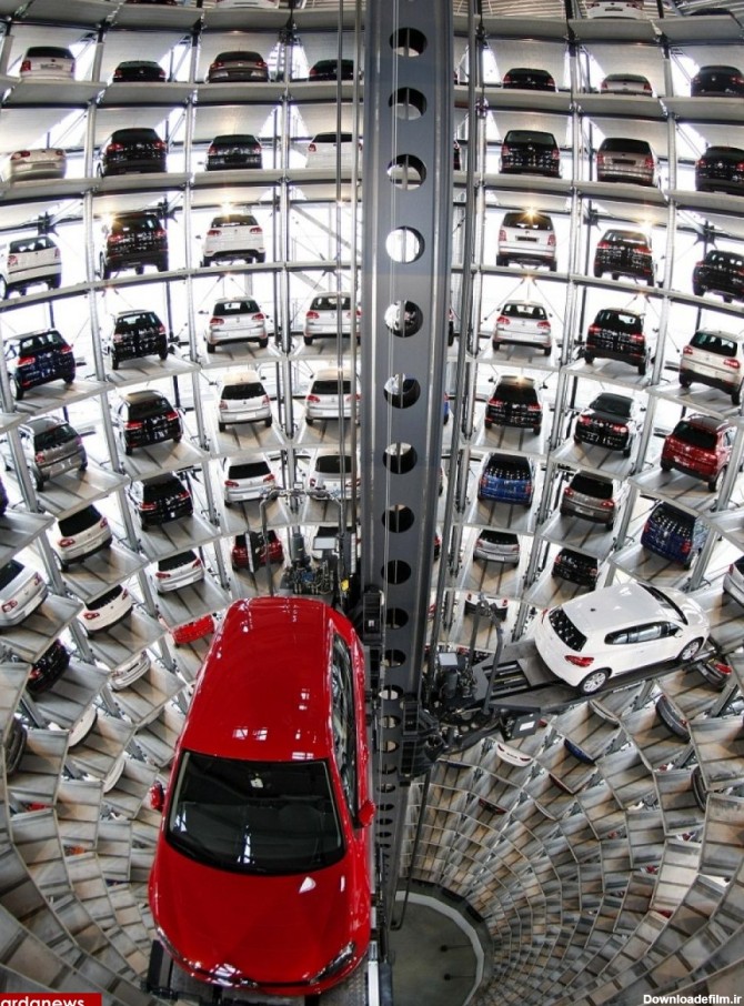 عکس: پارکینگ شگفت انگیز کارخانه فولکس واگن