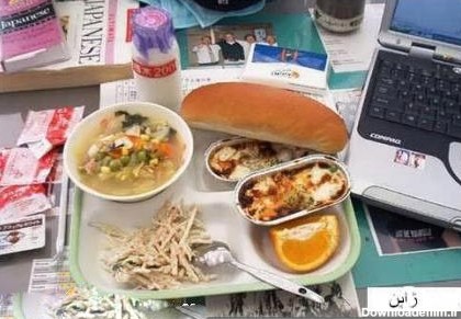 مقایسه غذای دانشجوی ایرانی با سایر ملل!