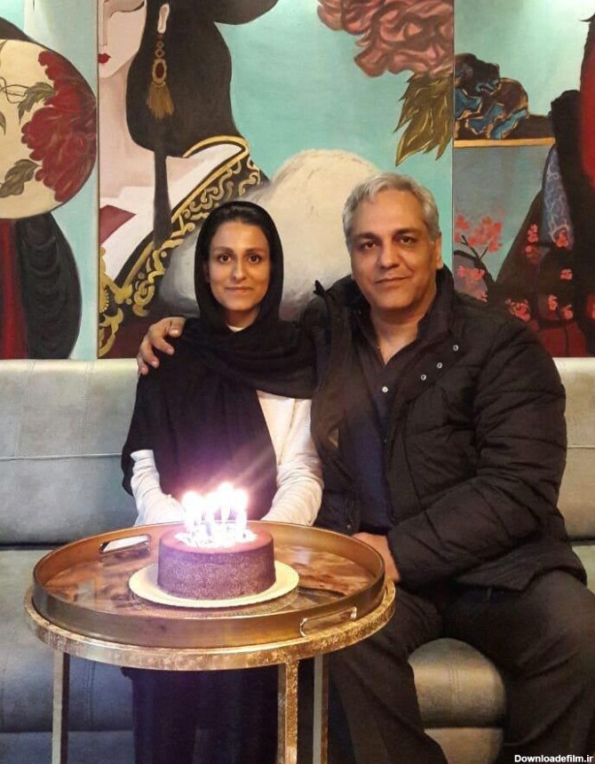 جشن تولد دونفره مهران مدیری و دخترش + عکس