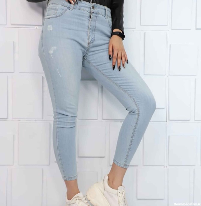 خرید آنلاین شلوار مدل جین قد 90 با استایل خاص و لاکچری در مدشیک