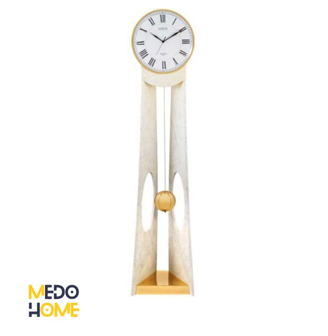 ساعت ایستاده سالنی مدل GRANVILLE رنگ سفید و طلایی | فروشگاه ...