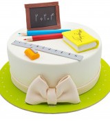 انواع کیک روز معلم با طراحی های خاص | قنادی ناتلی